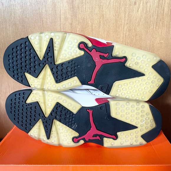 SOLD ❌ Jordan 6 Retro “Bulls” size 13 384664-102 2010 PRE-OWNED - Picture 7 of 8